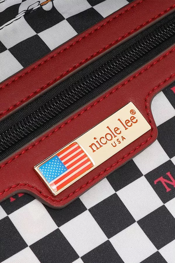 Nicole Lee USA Multi-Compartment Convertible Tote Bag - Tigbul's Variety Fashion Shop
