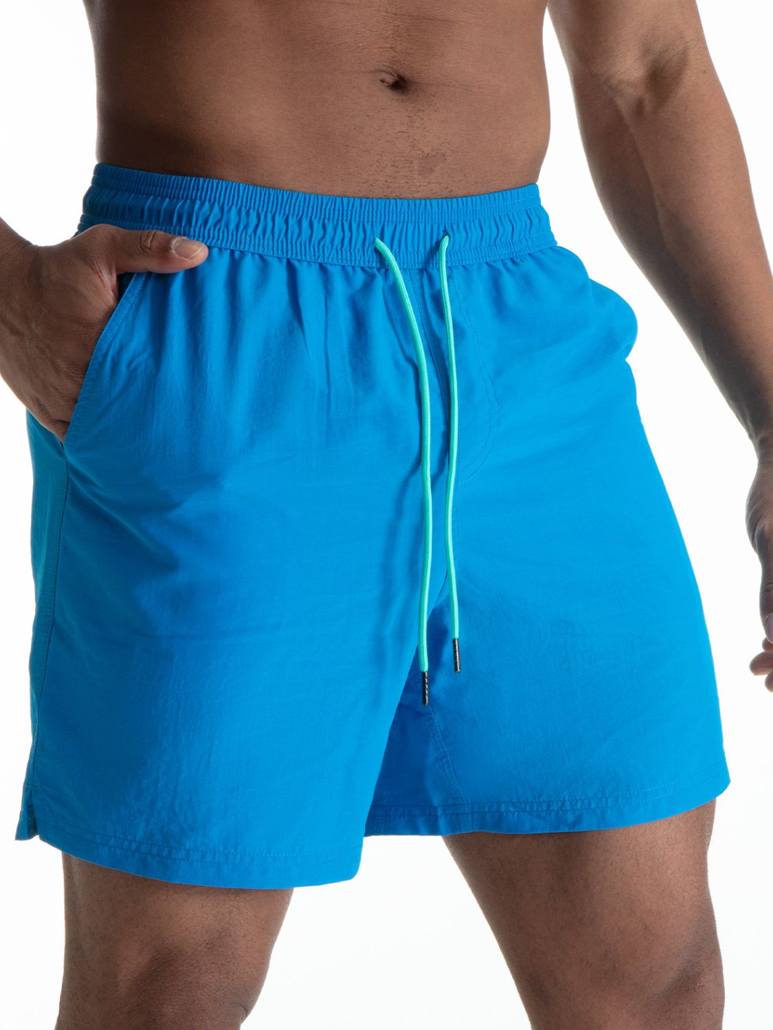 Men's Plus Size Drawstring Shorts with Pockets - Tigbul's Variety Fashion Shop
