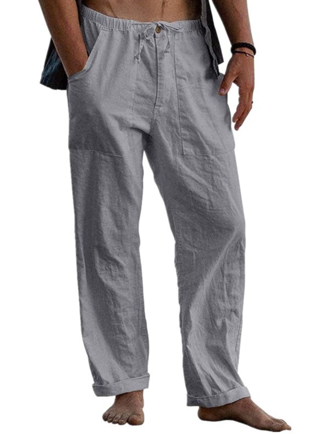 Men's Full Size Loose Fit Pants Plus Size - Tigbul's Variety Fashion Shop