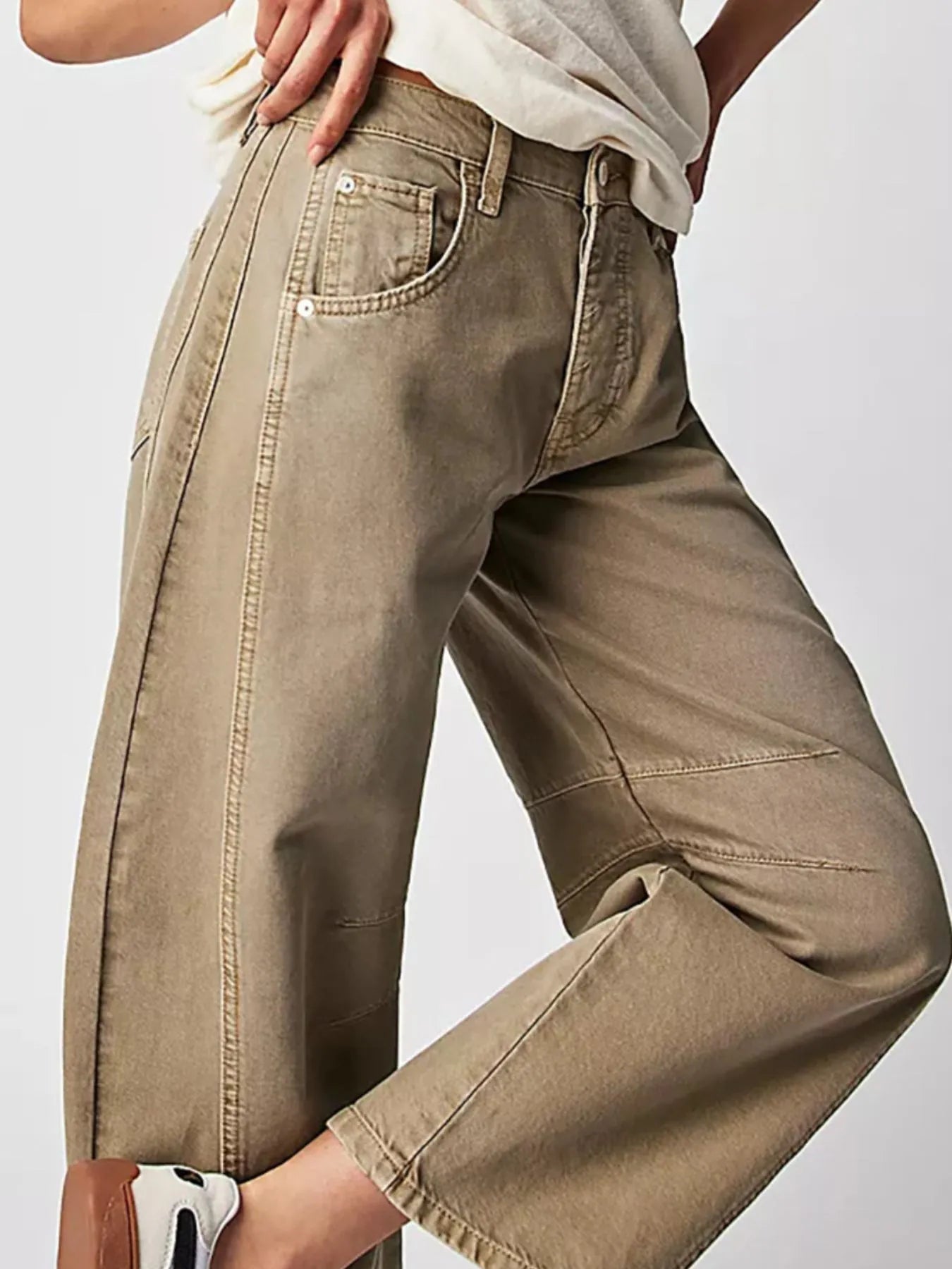 Wide Leg Relaxed Fit Jeans - Tigbul's Variety Fashion Shop