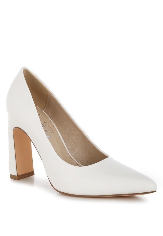 Shacarri Faux Leather Pumps - Tigbul's Variety Fashion Shop