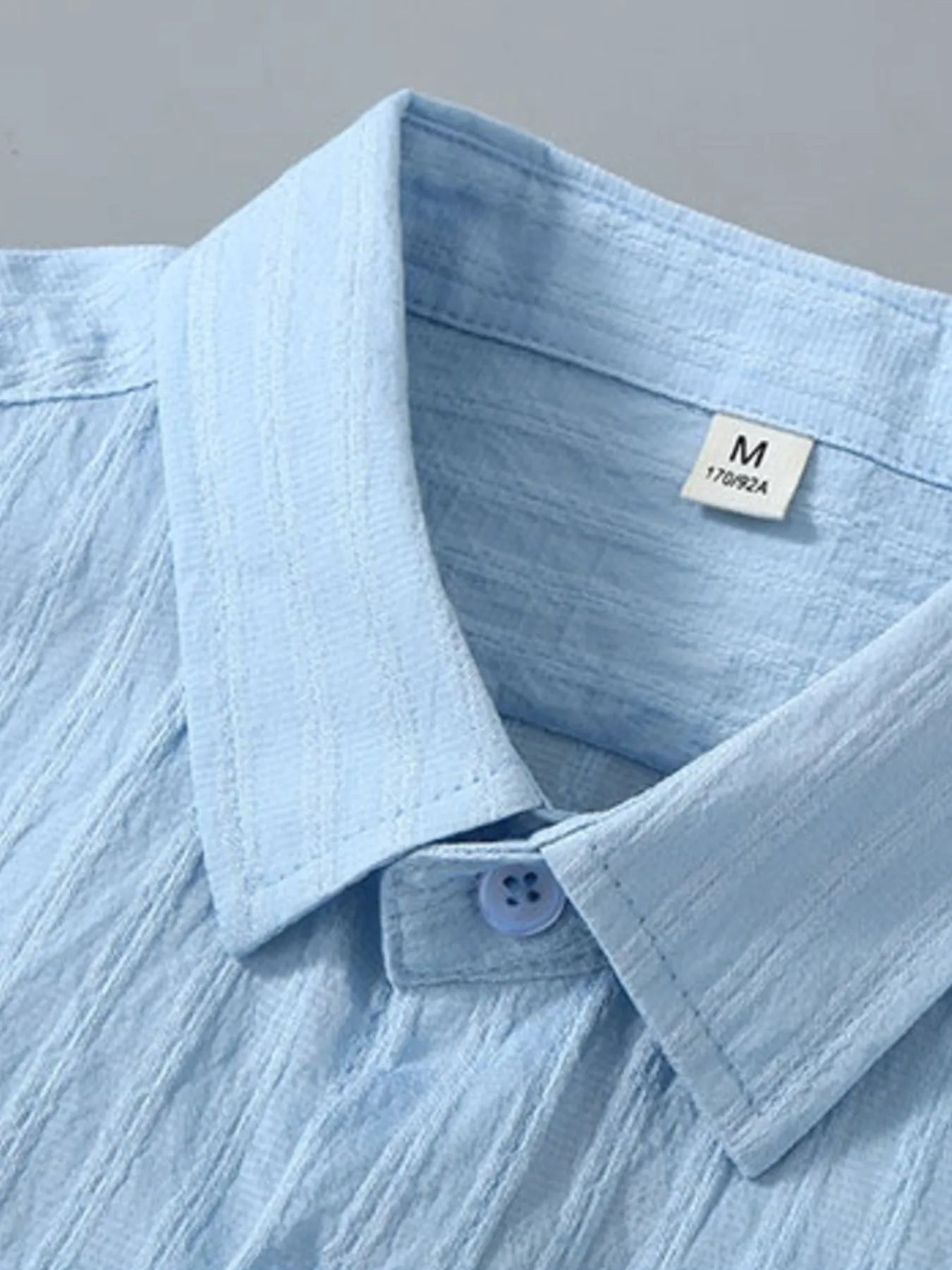 Men's Plus Size Button Up Short Sleeve Shirt - Tigbul's Variety Fashion Shop