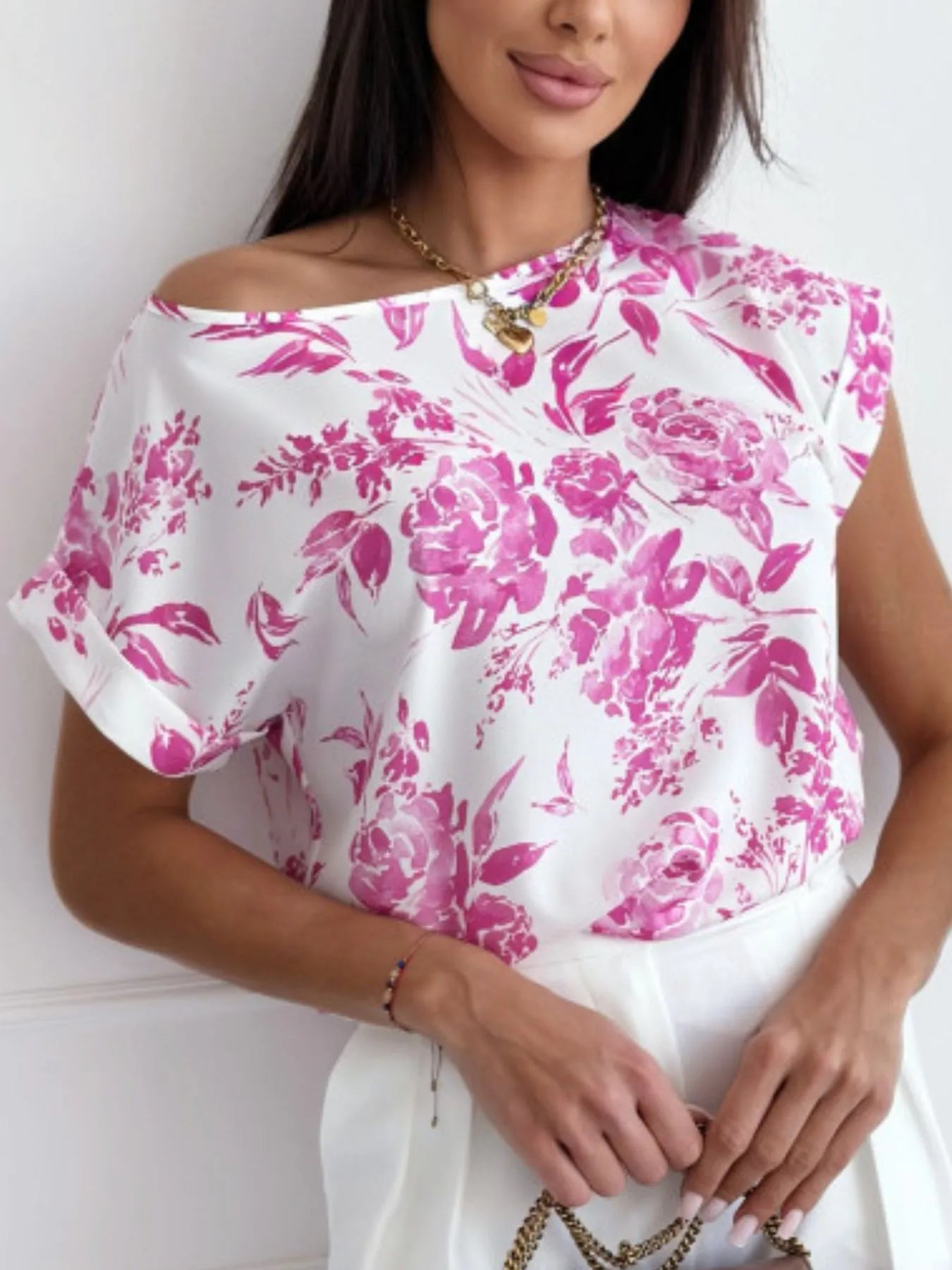 Classic Rolled Sleeve T-Shirt - Tigbul's Variety Fashion Shop