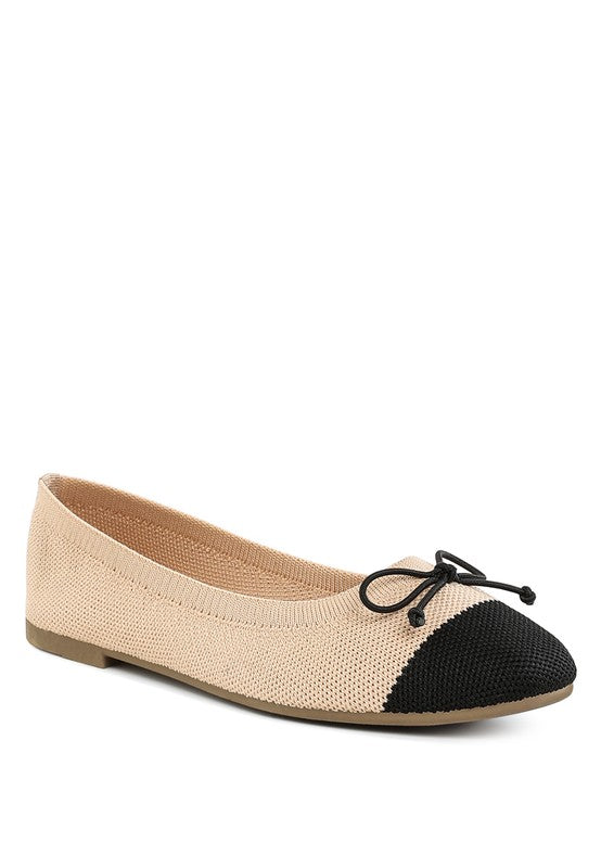 Rosario Two Tone Ballerinas - Tigbul's Variety Fashion Shop
