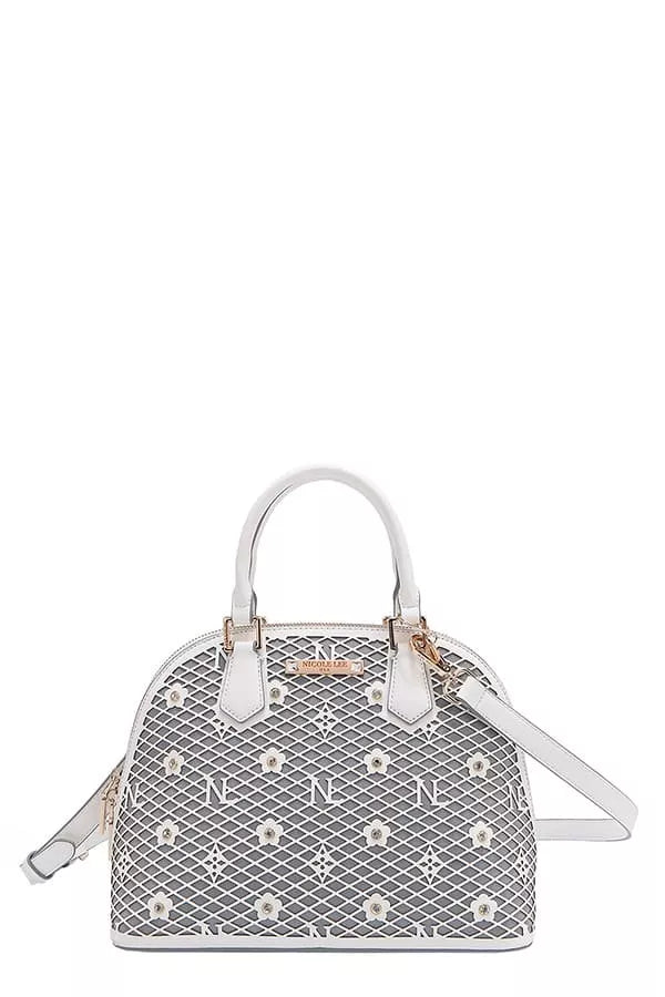 Nicole Lee USA Gracie Dome Satchel - Tigbul's Variety Fashion Shop