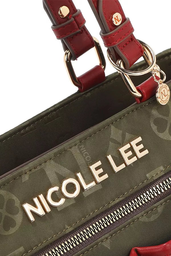 Nicole Lee USA Multi-Compartment Convertible Tote Bag - Tigbul's Variety Fashion Shop
