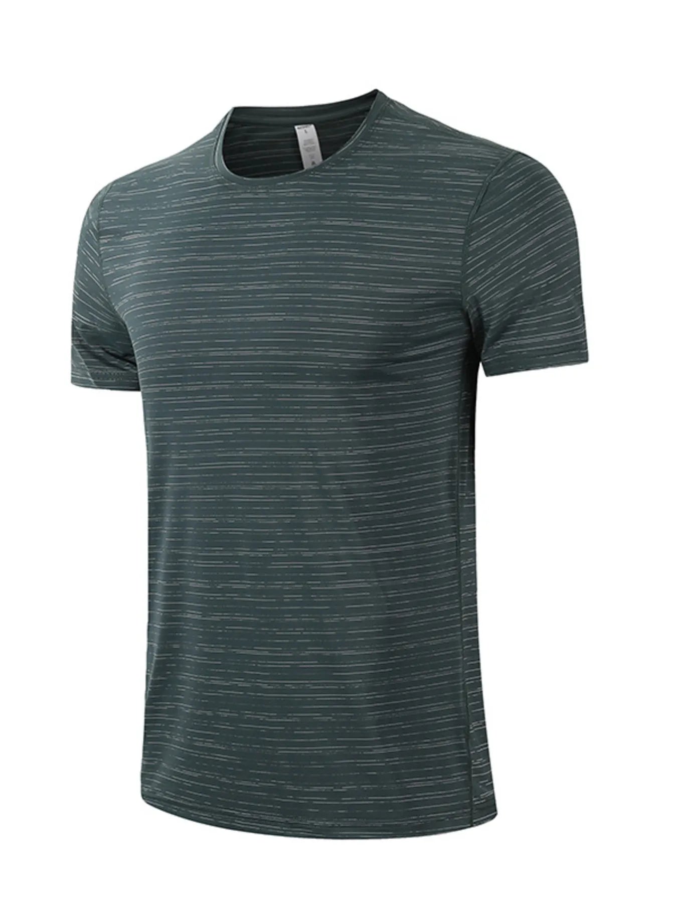 Men's Plus Size Round Neck Short Sleeve T-Shirt - Tigbul's Variety Fashion Shop