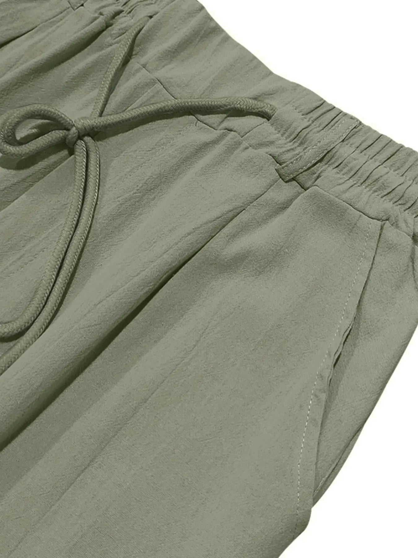 Men's Full Size Casual Drawstring Pants Plus Size - Tigbul's Variety Fashion Shop