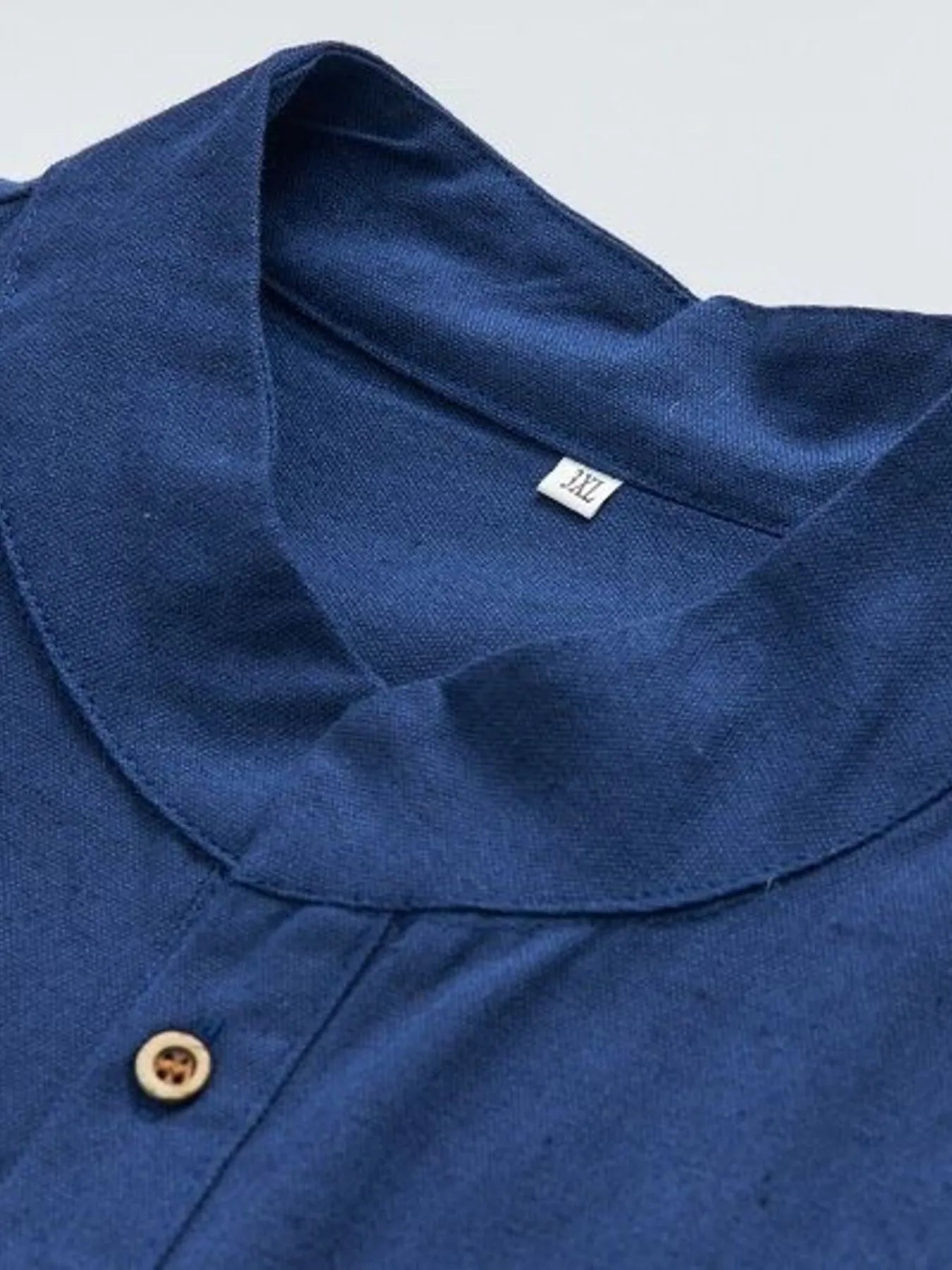 Men's Plus Size Button Detail Short Sleeve Blouse - Tigbul's Variety Fashion Shop