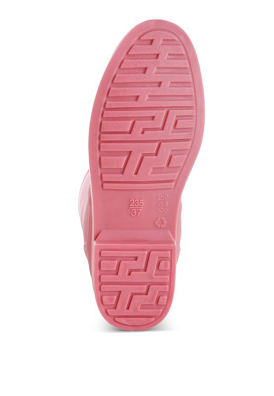 Overcloud Stylish High Rainboots - Tigbul's Variety Fashion Shop