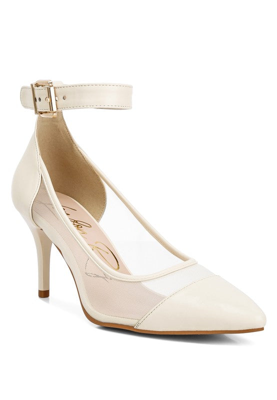 Hearst Mesh Pump Sandals - Tigbul's Variety Fashion Shop