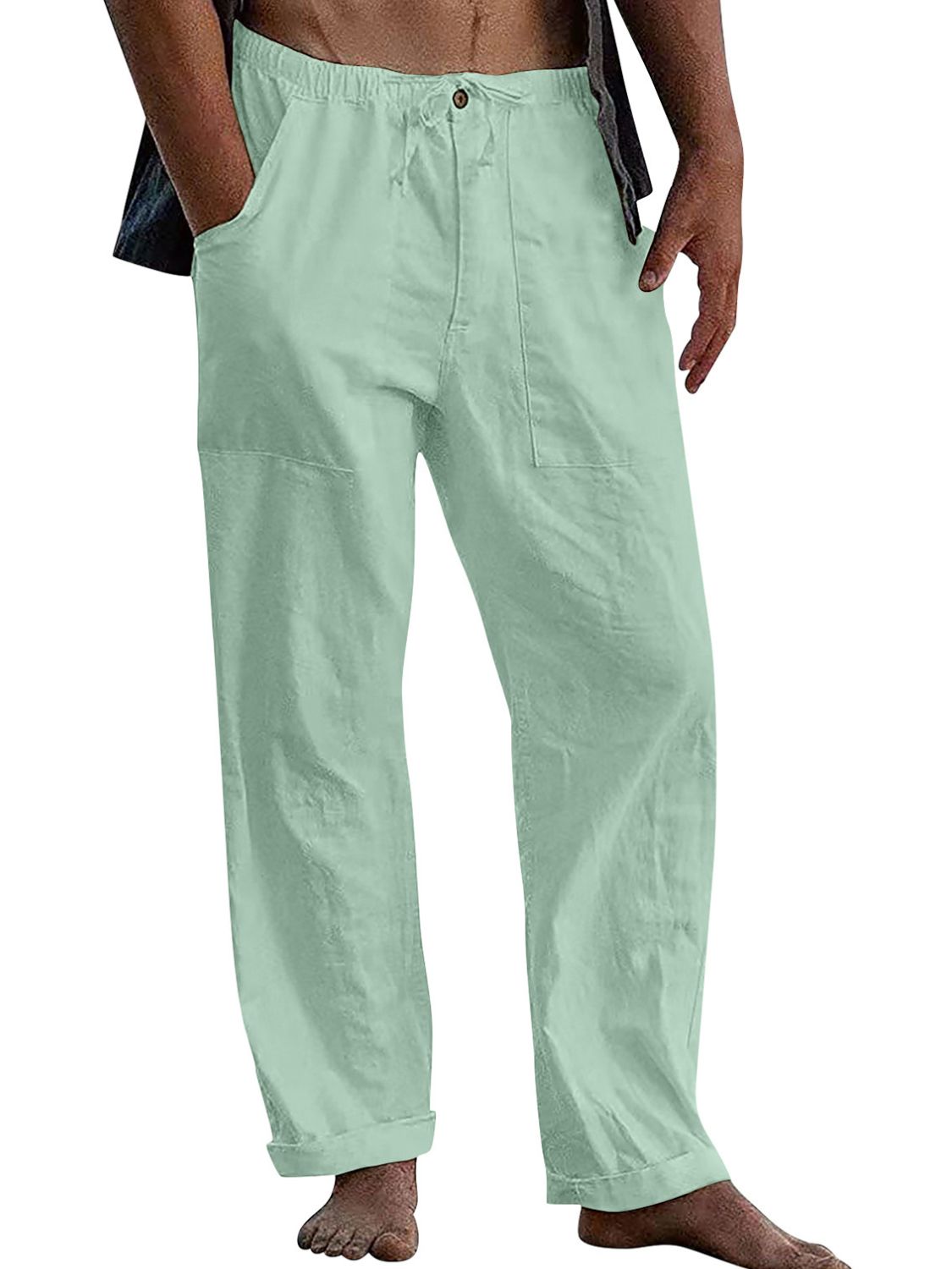 Men's Full Size Loose Fit Pants Plus Size - Tigbul's Variety Fashion Shop