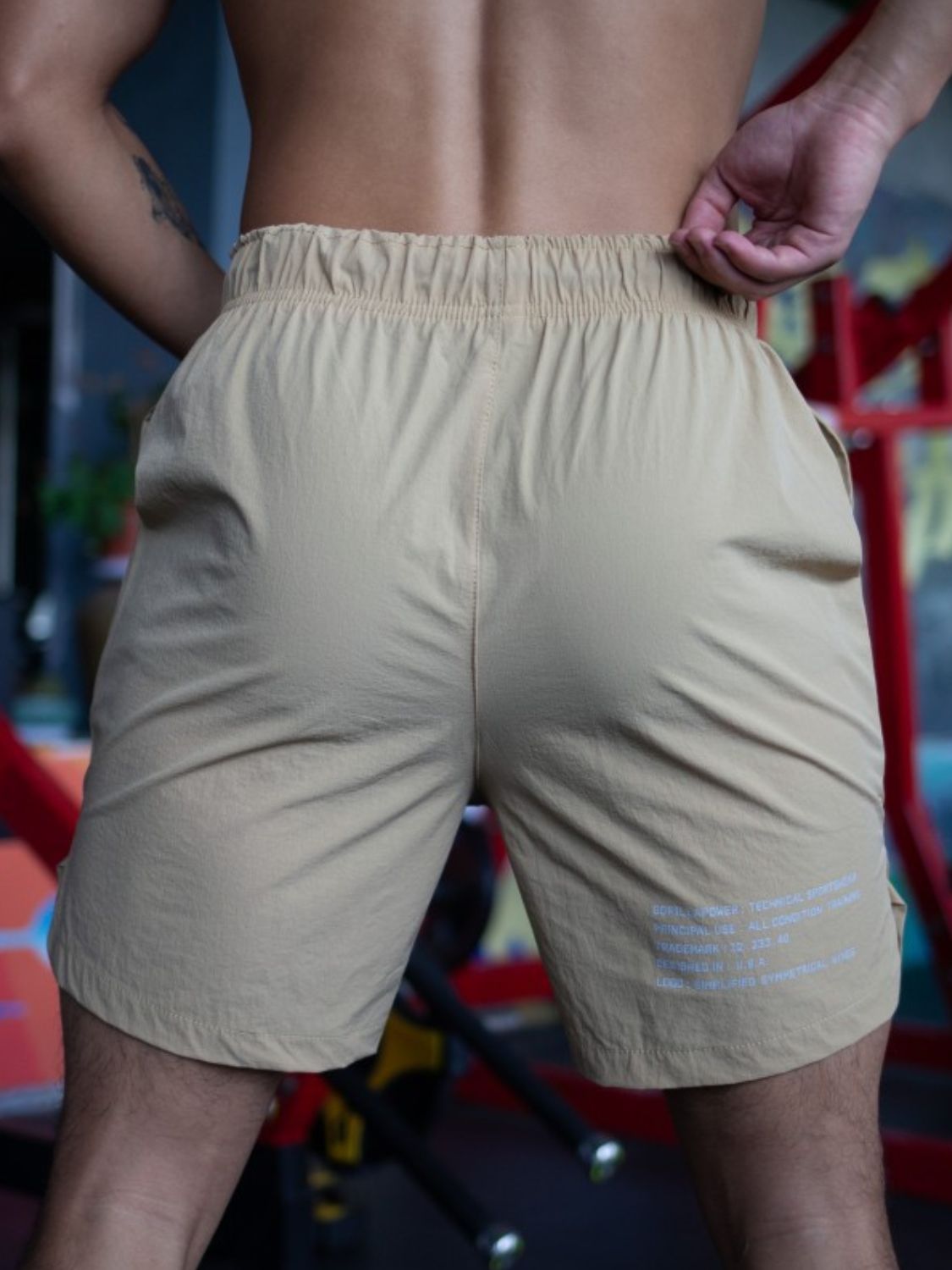 Men's Plus Size Quick-Dry Beach Shorts with Drawstring - Tigbul's Variety Fashion Shop