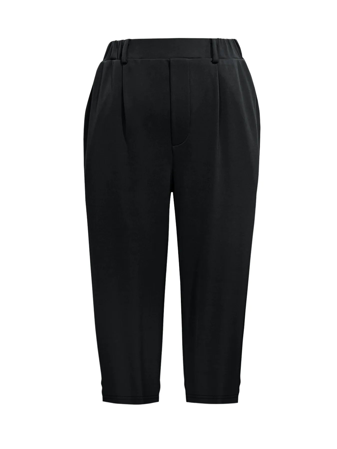 Pleated Detail Pants with Pockets - Tigbul's Variety Fashion Shop