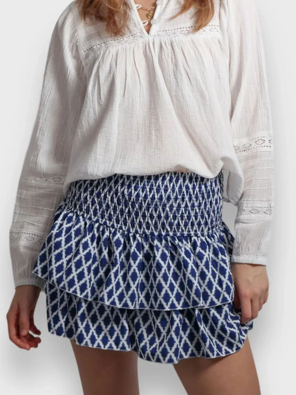 Layered Mini Skirt - Tigbul's Variety Fashion Shop