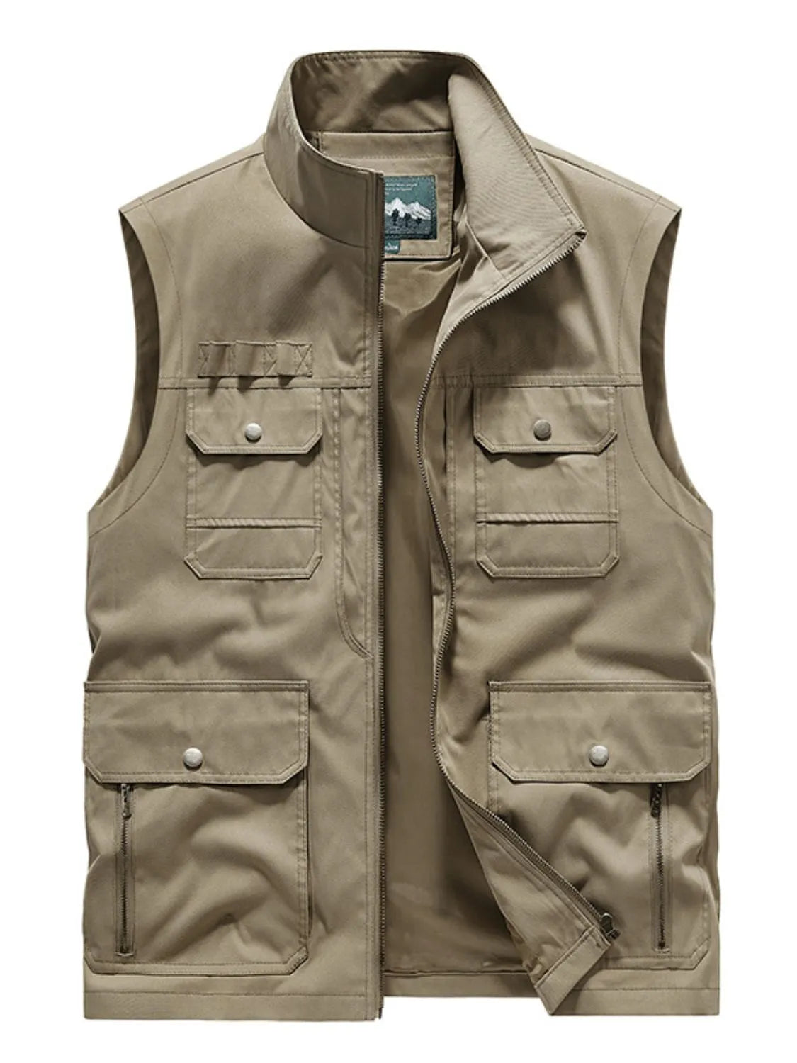 Men's Size Medium up to 5XL Plus Zip Up Vest - Tigbul's Variety Fashion Shop