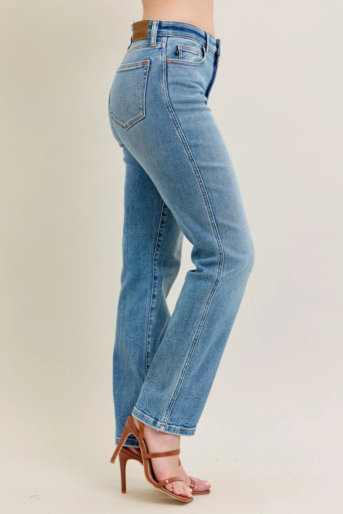 Judy Blue Vintage Straight Jeans Small - 24W - Tigbul's Variety Fashion Shop