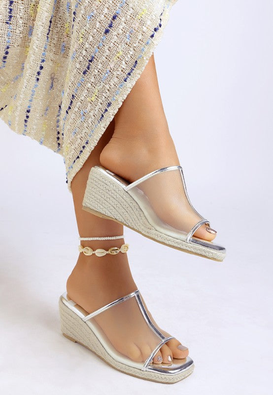 Seraphine Breathable Mesh Slip-On Wedges - Tigbul's Variety Fashion Shop