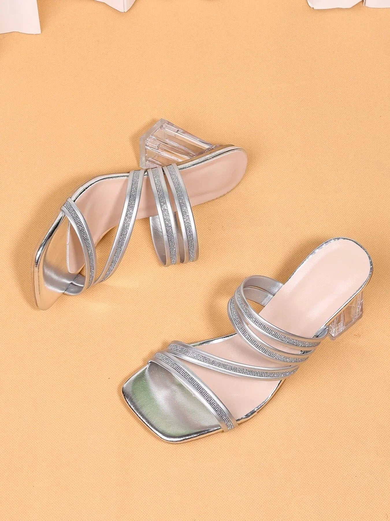 Open Toe Block Heel Sandals - Tigbul's Variety Fashion Shop