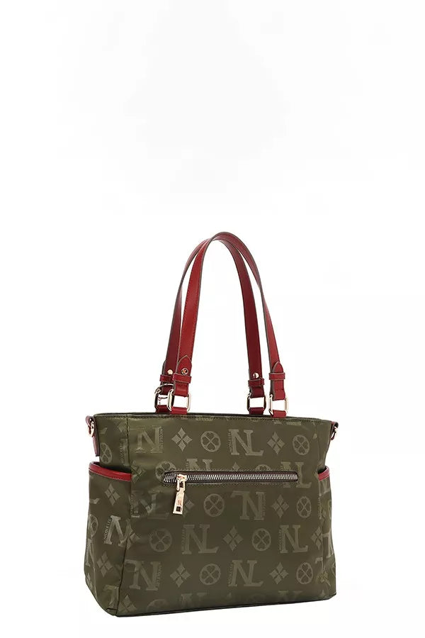 Nicole Lee USA Multi-Compartment Convertible Tote Bag - Tigbul's Variety Fashion Shop
