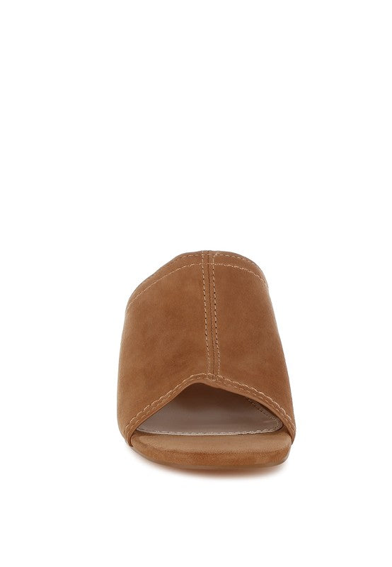 Citarum Real Suede Leather Slip Ons - Tigbul's Variety Fashion Shop