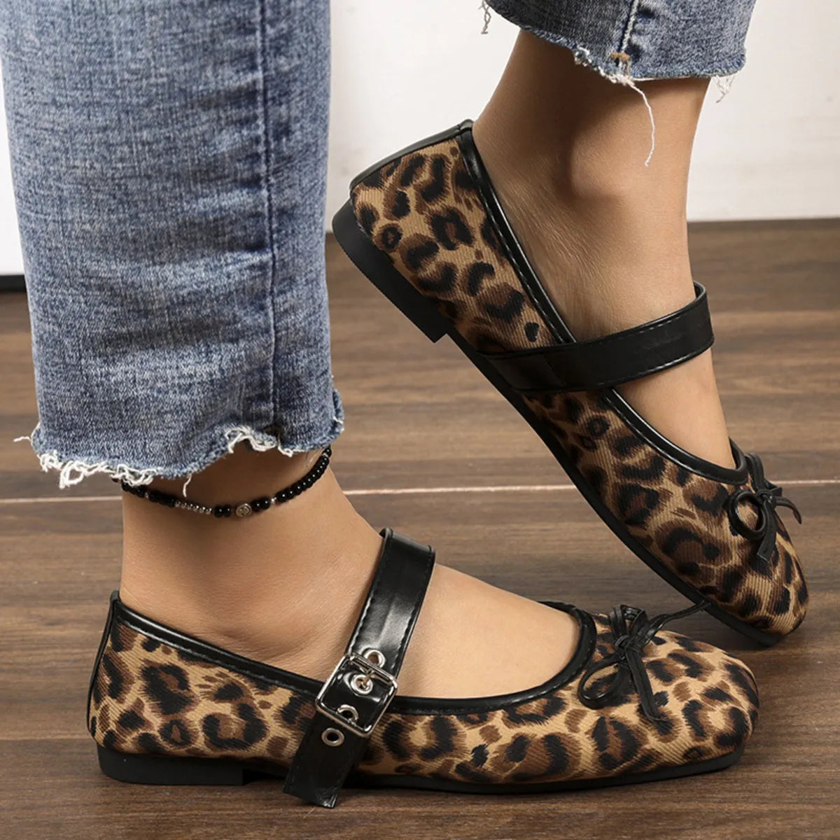 Square Toe Flats Slip-Ons - Tigbul's Variety Fashion Shop