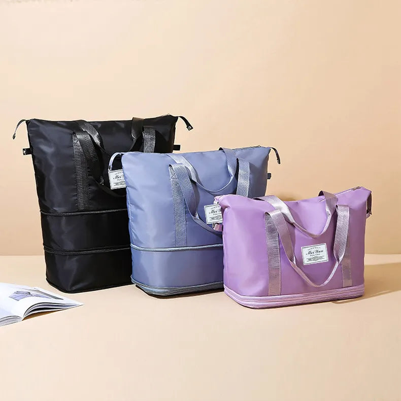 Oxford Cloth Travel Bag - Tigbul's Variety Fashion Shop