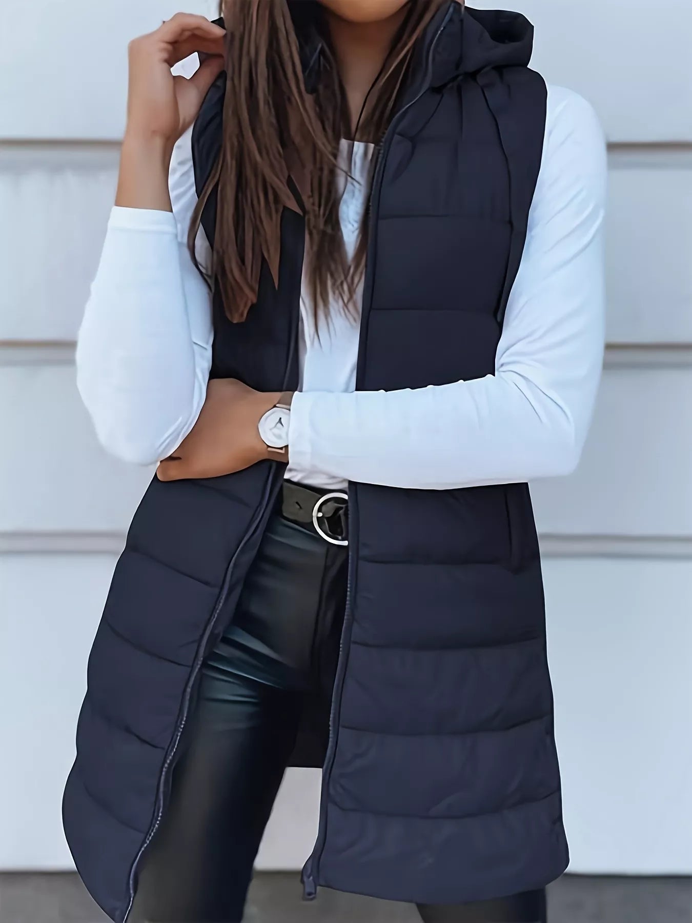 Zip Up Hooded Winter Coat - Tigbul's Variety Fashion Shop