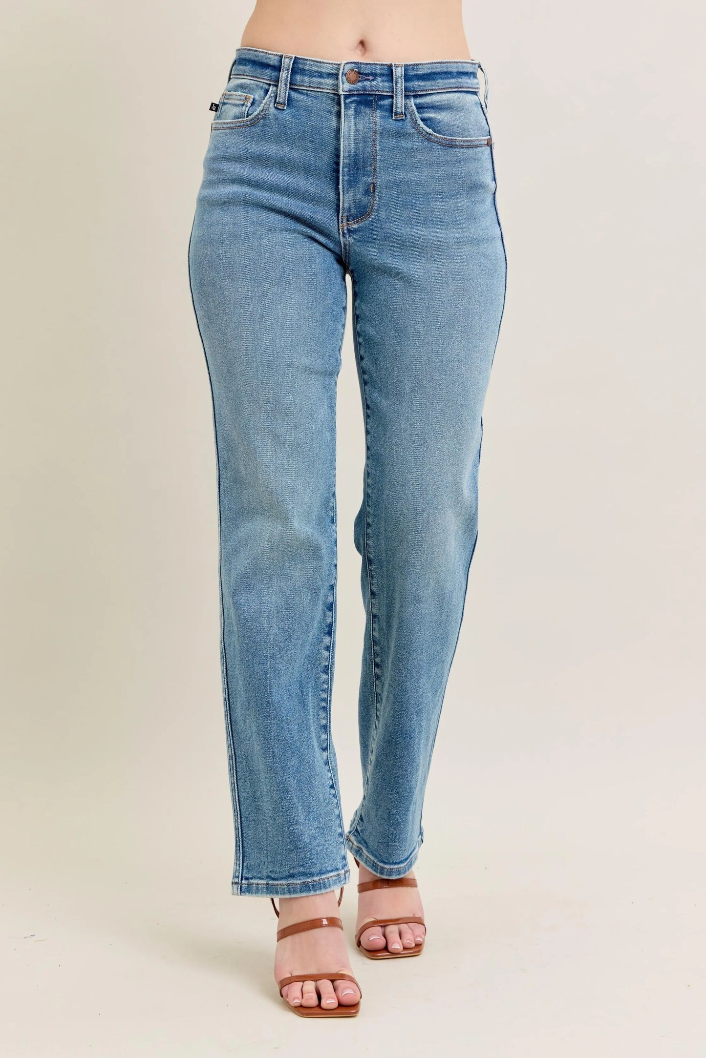 Judy Blue Vintage Straight Jeans Small - 24W - Tigbul's Variety Fashion Shop