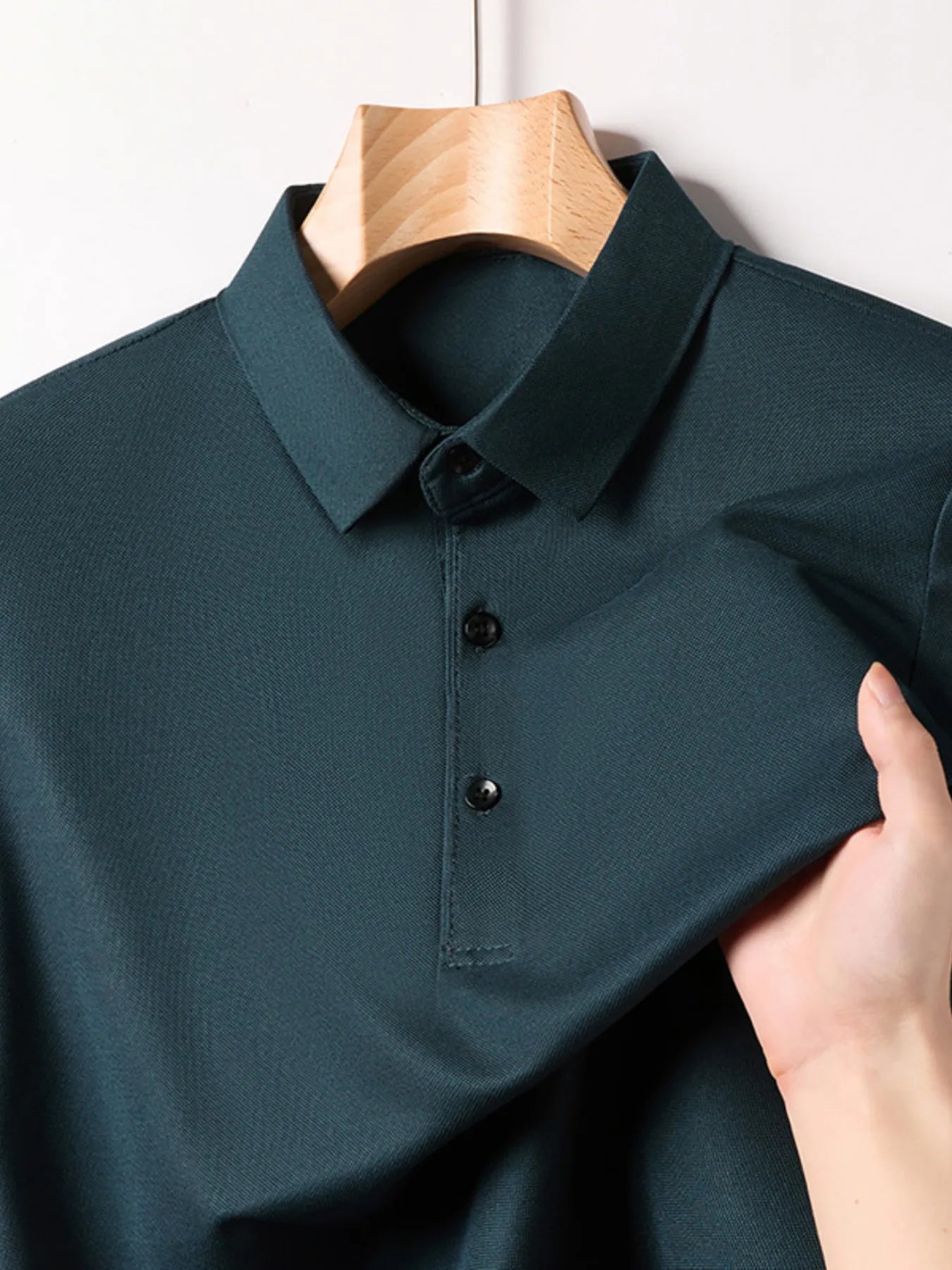 Men's Plus Size Button Detail Short Sleeve Polo - Tigbul's Variety Fashion Shop