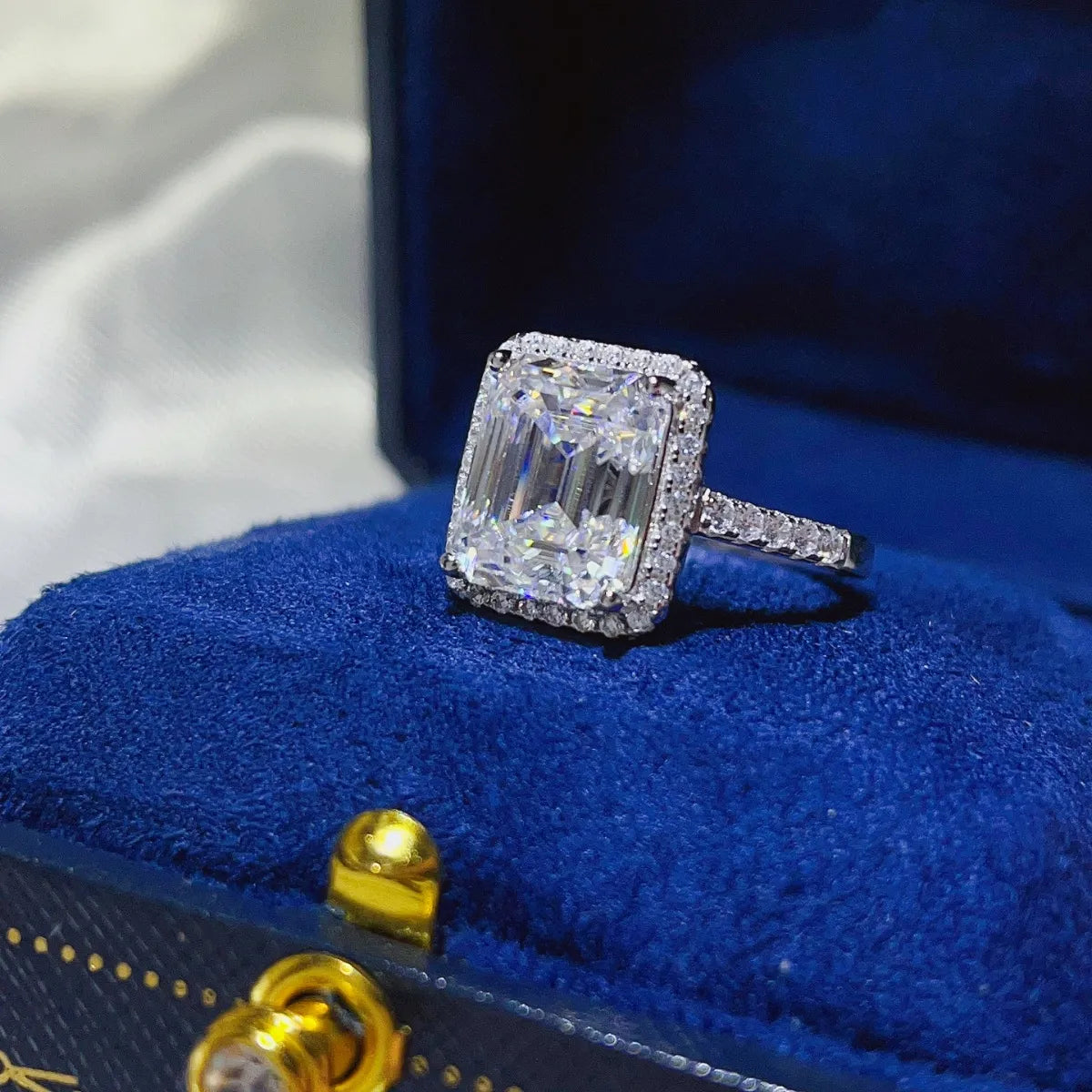 5 Carat Moissanite 925 Sterling Silver Ring - Tigbul's Variety Fashion Shop