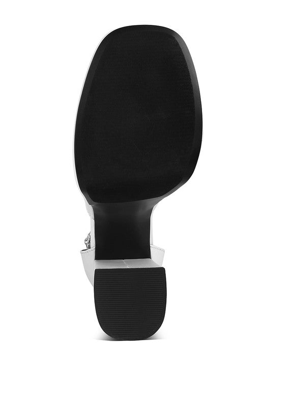 Martini Sky High Platform Sandals - Tigbul's Variety Fashion Shop