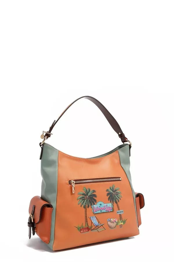 Nicole Lee USA Sun and Sand Hobo Handbag - Tigbul's Variety Fashion Shop