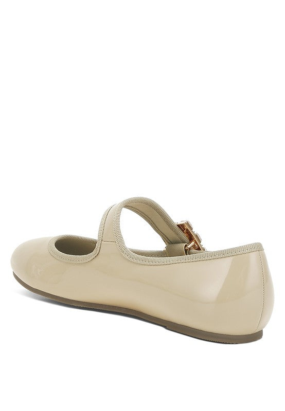 Upstage Brooch Mary Jane Sandals - Tigbul's Variety Fashion Shop