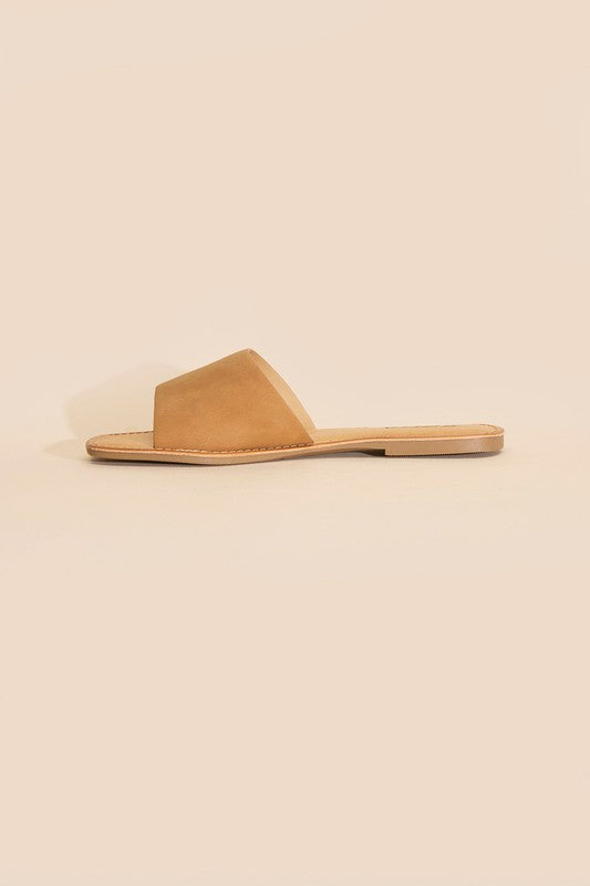 Airway-S Flat Slides - Tigbul's Variety Fashion Shop