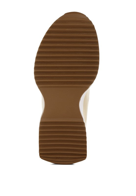 Mujori Metallic Pleather Studded Sneakers - Tigbul's Variety Fashion Shop