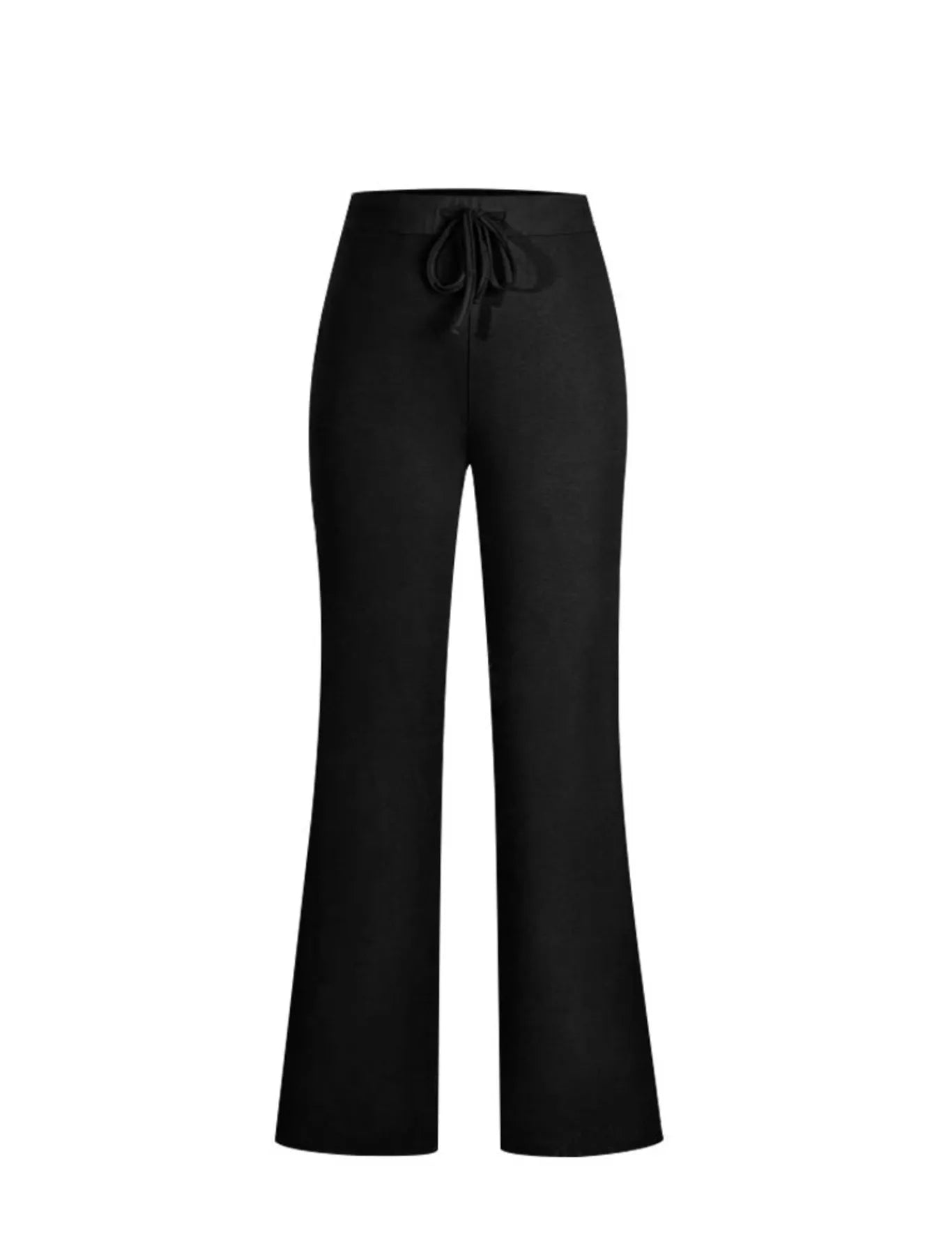 Crop Top and Wide Leg Pants Matching Set - Tigbul's Variety Fashion Shop