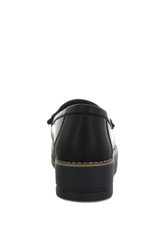 Croyda Fringed Nubuck Loafers - Tigbul's Variety Fashion Shop