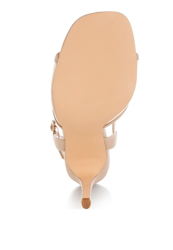 Sunisa Square Toe Stiletto Heels - Tigbul's Variety Fashion Shop