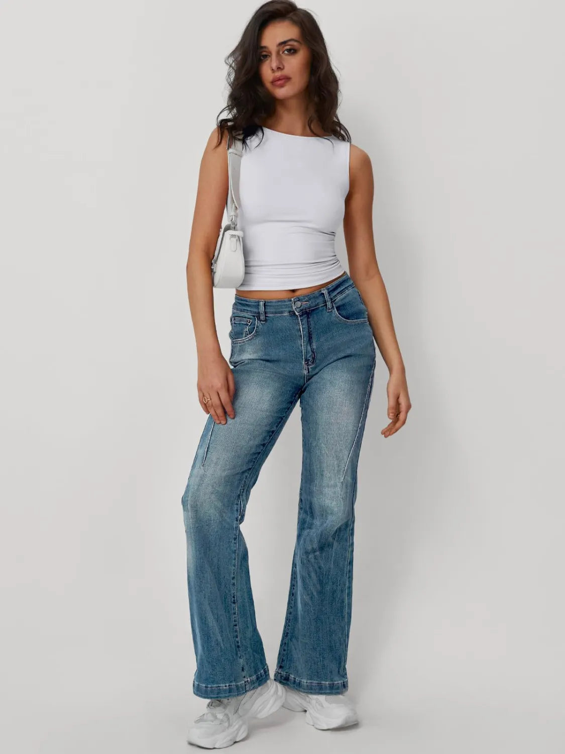 2 Piece Round Neck Tank - Tigbul's Variety Fashion Shop