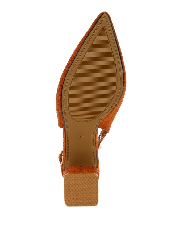 Ameya Stud Emebllished Microfiber Sandals - Tigbul's Variety Fashion Shop