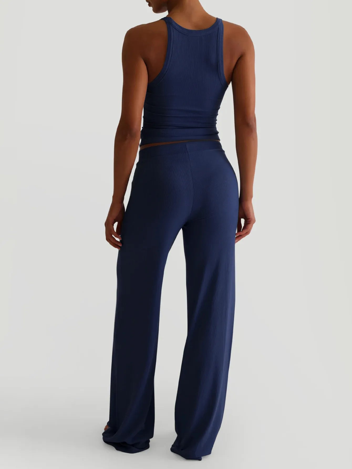 Scoop Neck Cami and Pants Set - Tigbul's Variety Fashion Shop