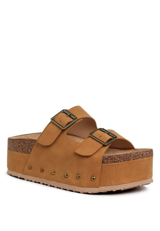 Impala Studded Faux Leather Slip Ons - Tigbul's Variety Fashion Shop