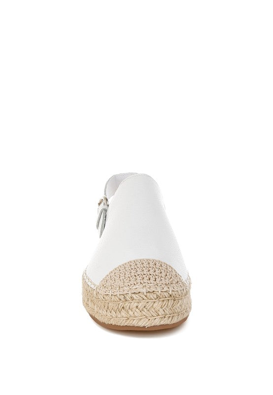 Azula Genuine Leather Espadrilles Sandals - Tigbul's Variety Fashion Shop