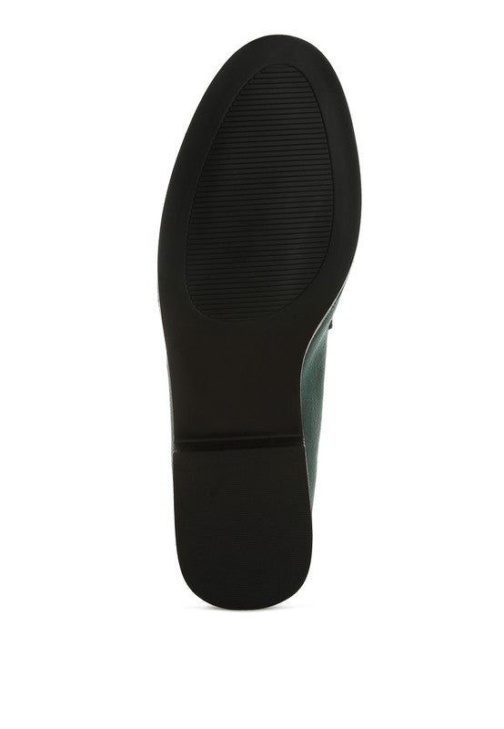 Maestro Diamante Embellished Horsebit Loafers - Tigbul's Variety Fashion Shop