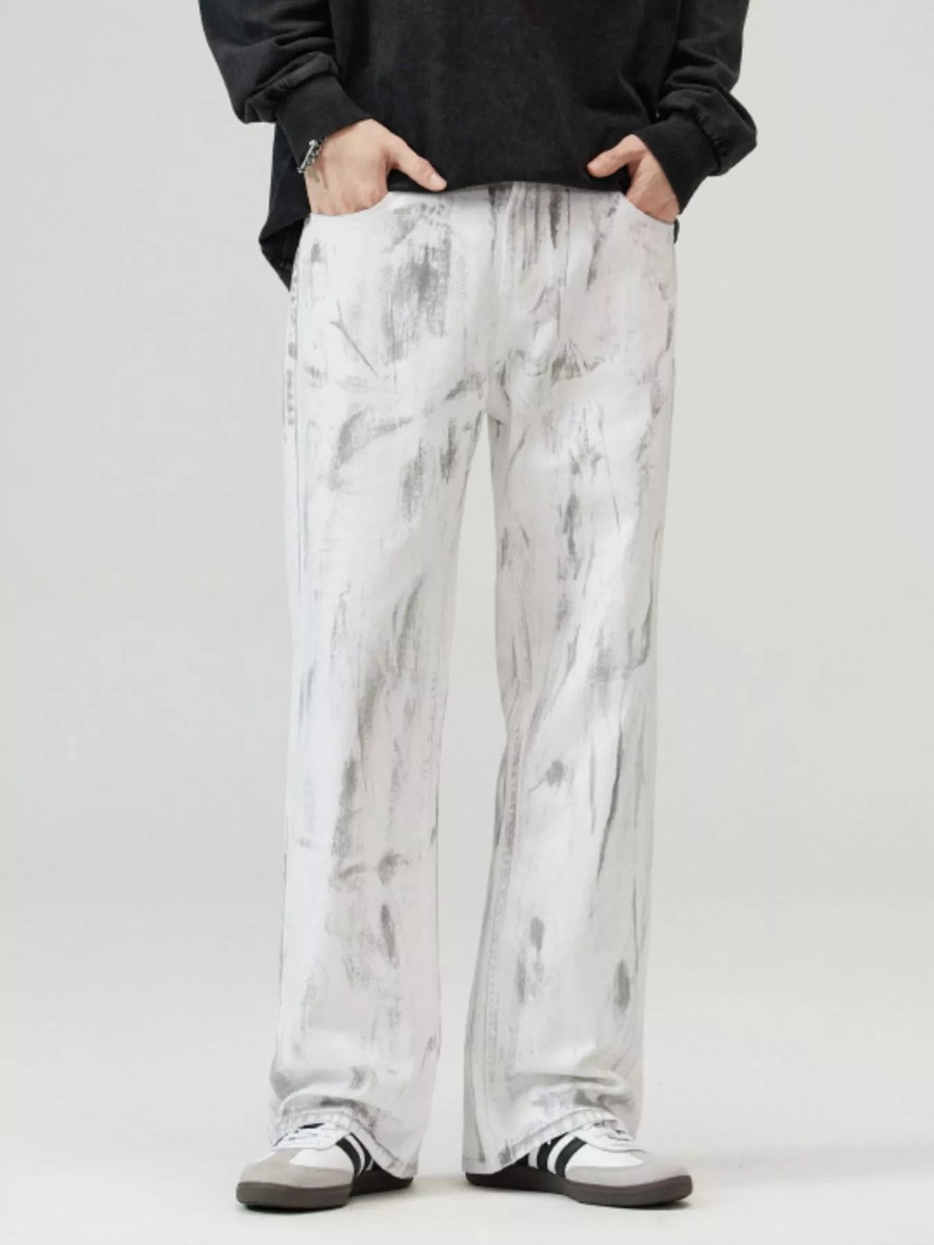 Men's Full Size Wide Leg Jeans Plus Size - Tigbul's Variety Fashion Shop