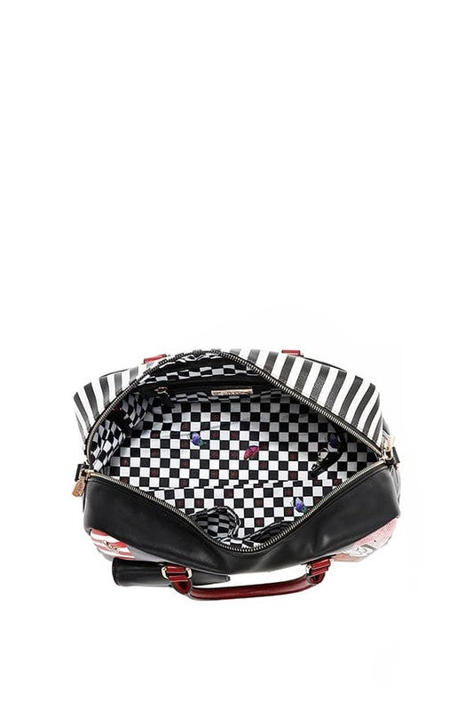 Nicole Lee USA Eco-Leather Boston Bag - Tigbul's Variety Fashion Shop