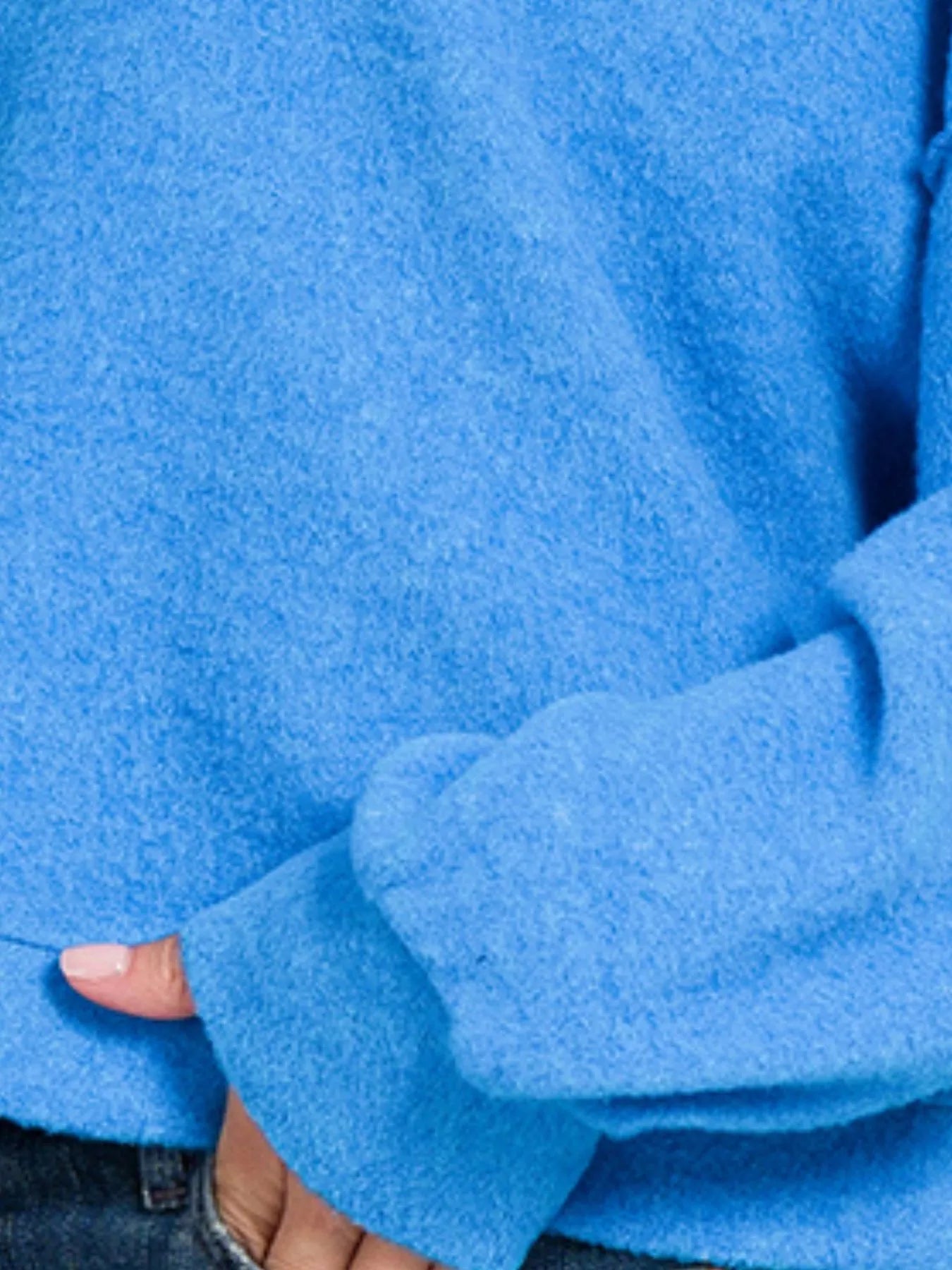 Zenana Brushed Melange Hacci Cropped Sweater - Tigbul's Variety Fashion Shop