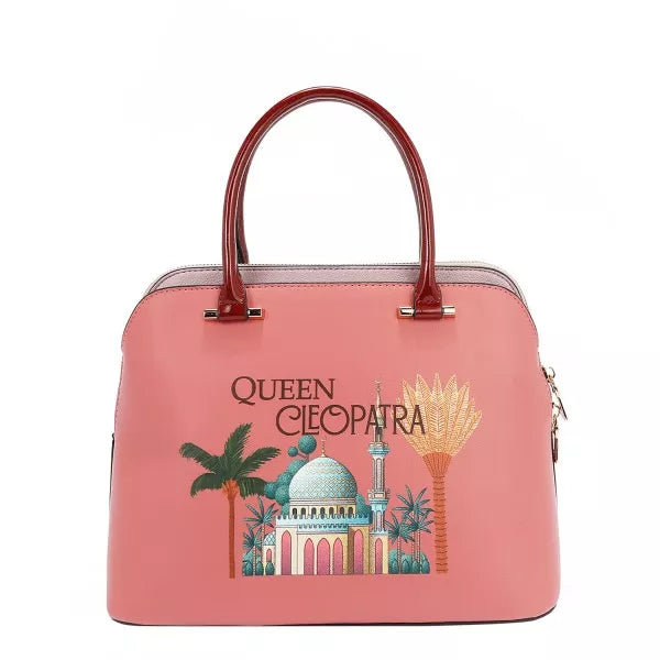 Nicole Lee USA Queen Cleopatra Dome Handbag - Tigbul's Variety Fashion Shop
