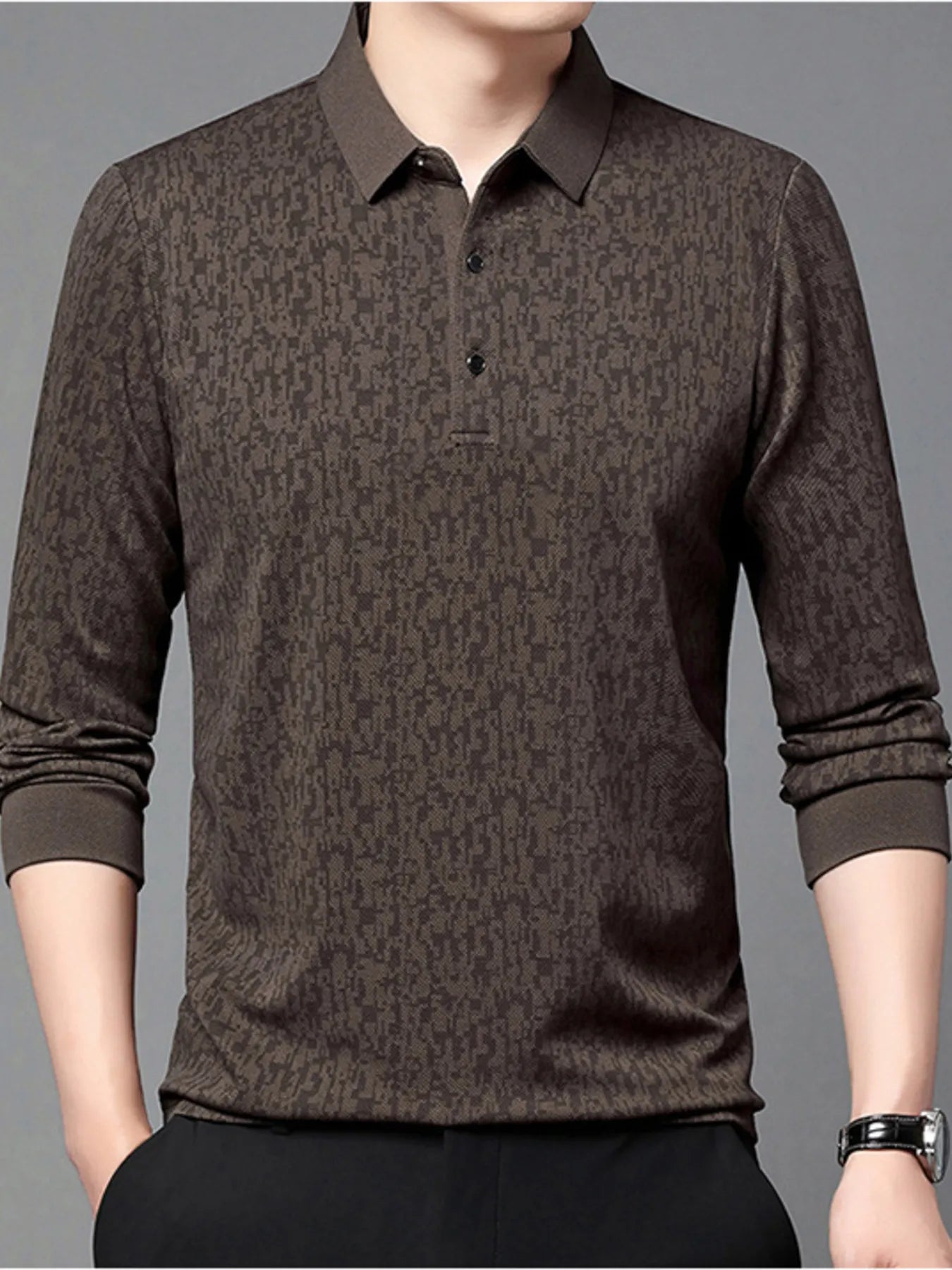 Men's Plus Size Button Detail Short Sleeve Polo - Tigbul's Variety Fashion Shop
